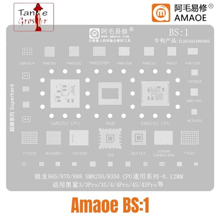 AMAOE BS1 SM8350 SM8250 จาน MOLDING BS 1 ดั้งเดิม