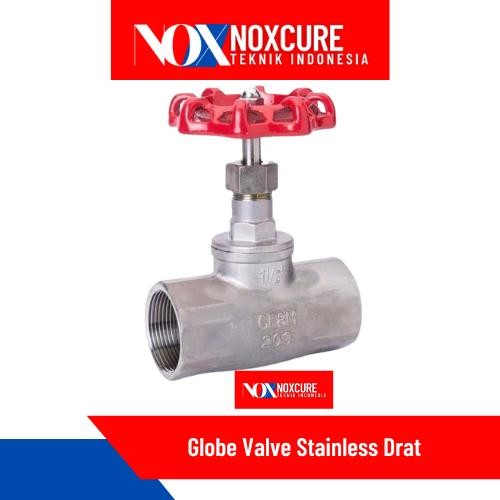 1/2" Globe Valve ด้ายสแตนเลส 316 ขนาด 1/2" นิ้ว