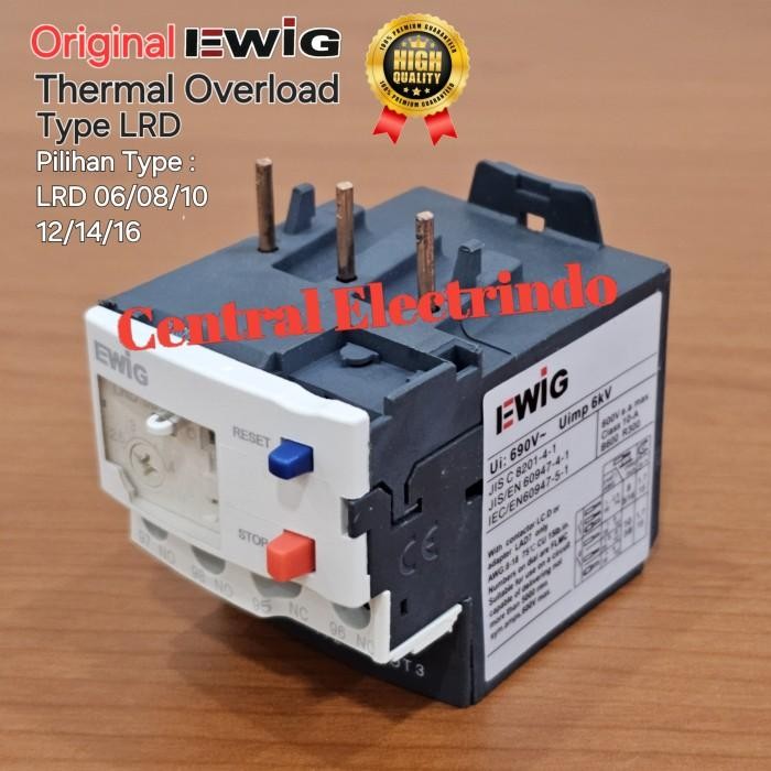 Thermal Overload Ewig Type Lrd 06/07/08/ 10/12/14/16