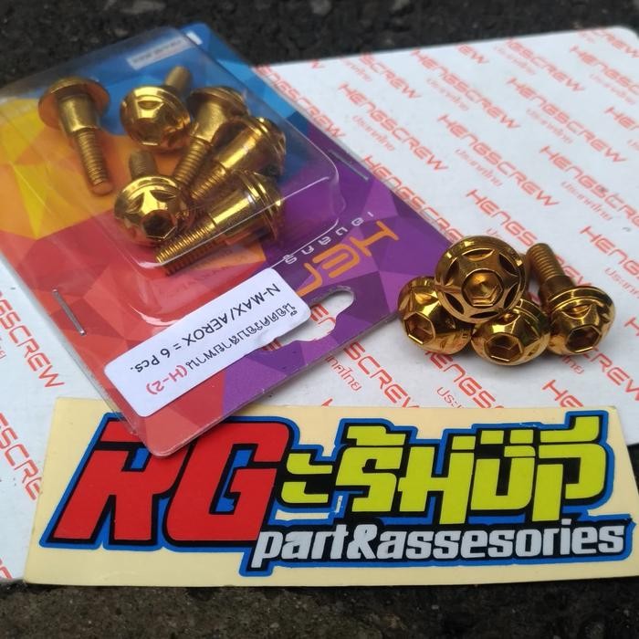 Choice - Probolt Gold Bolts Cvt Cover Nmax/Aerox Heng Thailand ราคาหน่วย