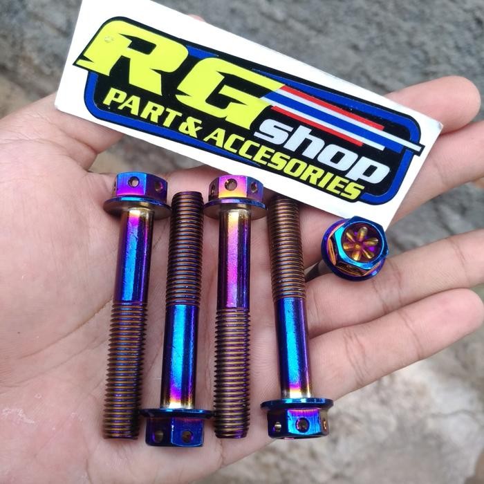 Choice - Probolt Blue Flower Bolt 10X60 Thread 14 ยาว 60Mm Heng Thailand