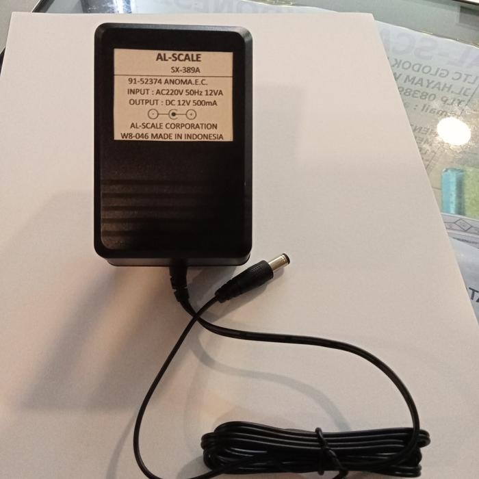 DIGIT 12V-500mA SCALE ADAPTER/12V-1000mA ADAPTER/9V-1000mA ADAPTER