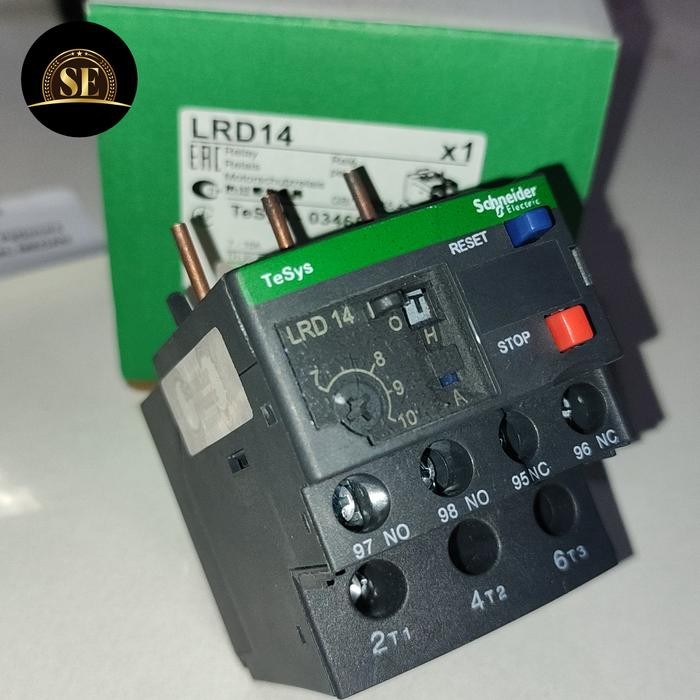 โอเวอร์โหลด / โอเวอร์โหลดความร้อน / LRD14 Schneider LRD 14 (7a-10a) Tele