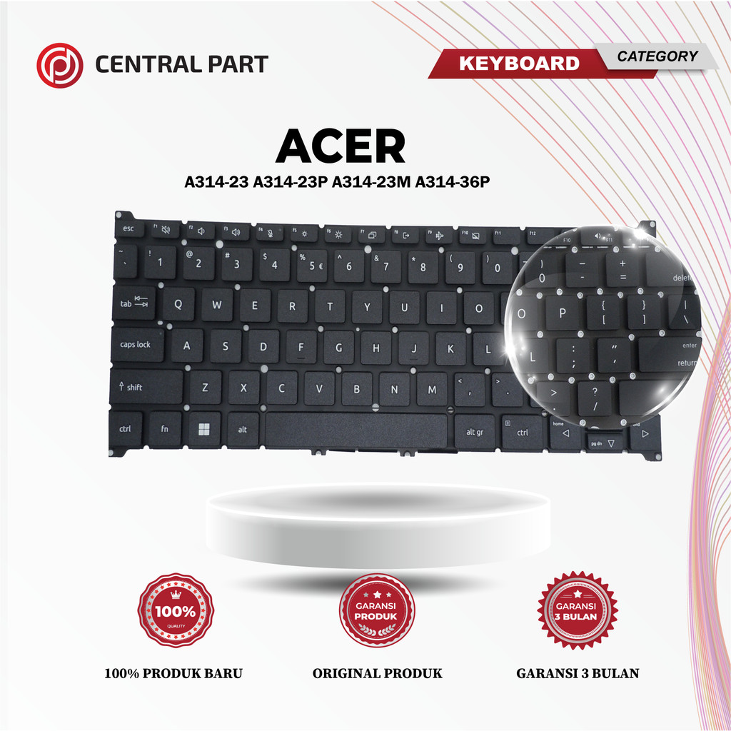 คีย์บอร์ด Acer a314-23 a314-23p a314-23m a314-36p