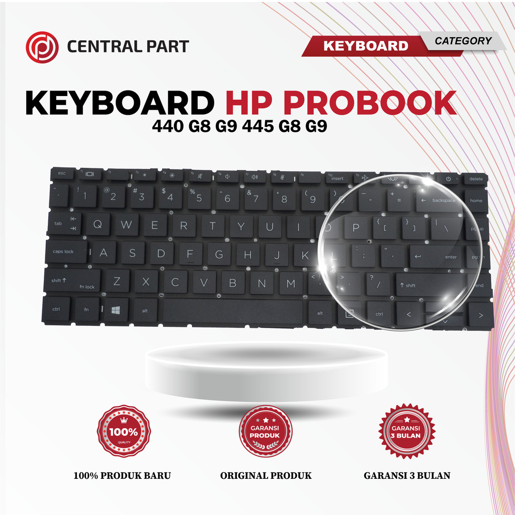 คีย์บอร์ด HP Probook 440 g8 g9 445 g8 g9
