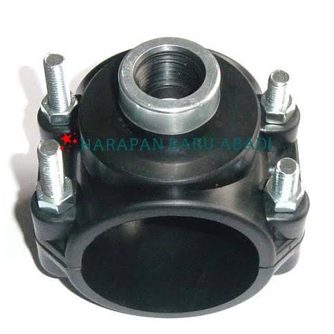 HDPE SADDLE CLAMP 63MM X 1/2" นิ้ว / HDPE PIPE SADDLE CLAMP