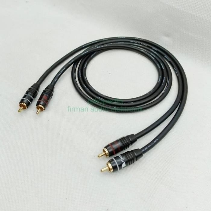 NAKAMICHI Project - สาย Canare L2T2S ดั้งเดิม 3Mtr + Jack Rca Nakamiichi