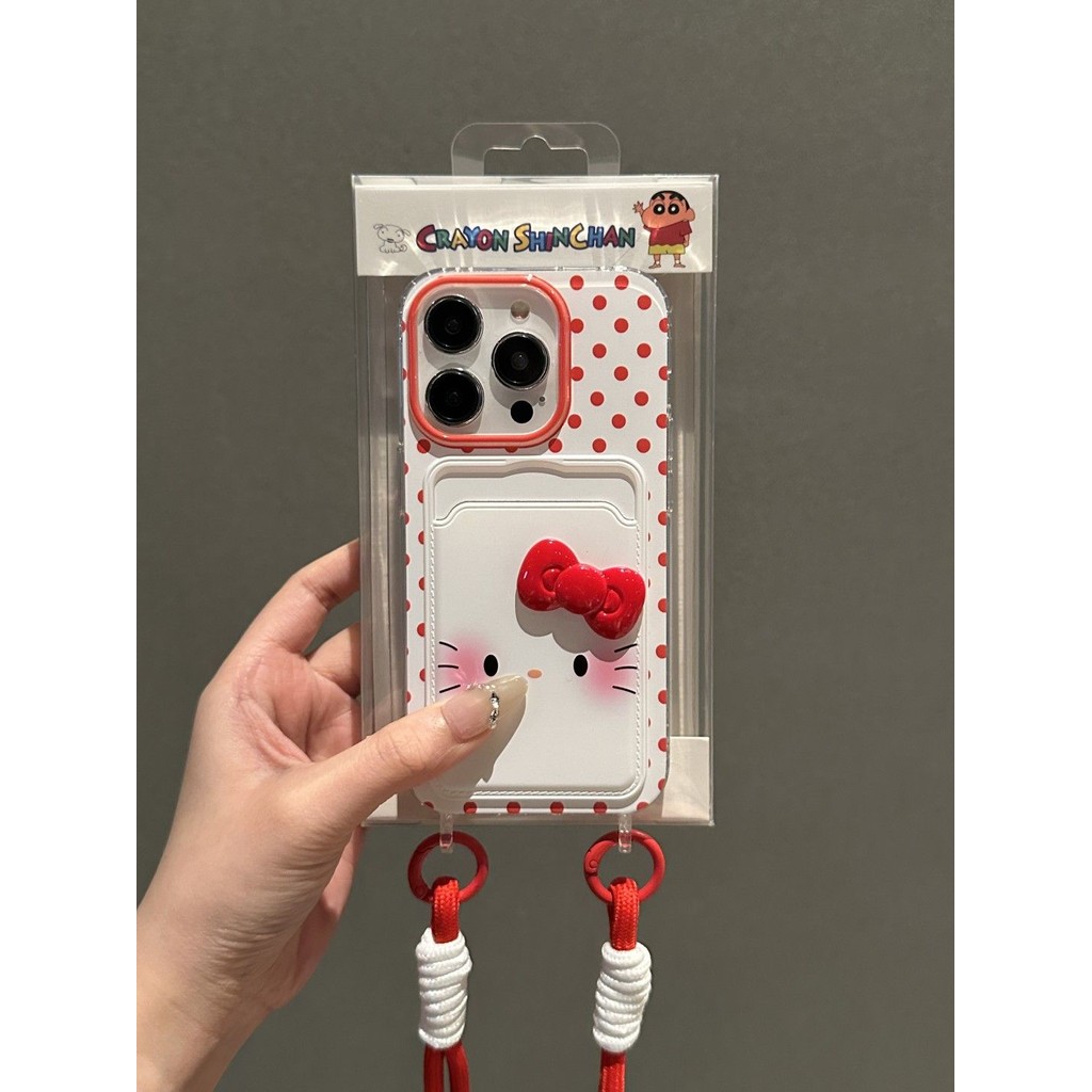 Creative Fancy Kitty Card Holder Case Hp Samsung 0 A37 A57 5G A07 A17 A56 A36 A26 A16 A06 5G M12 A23