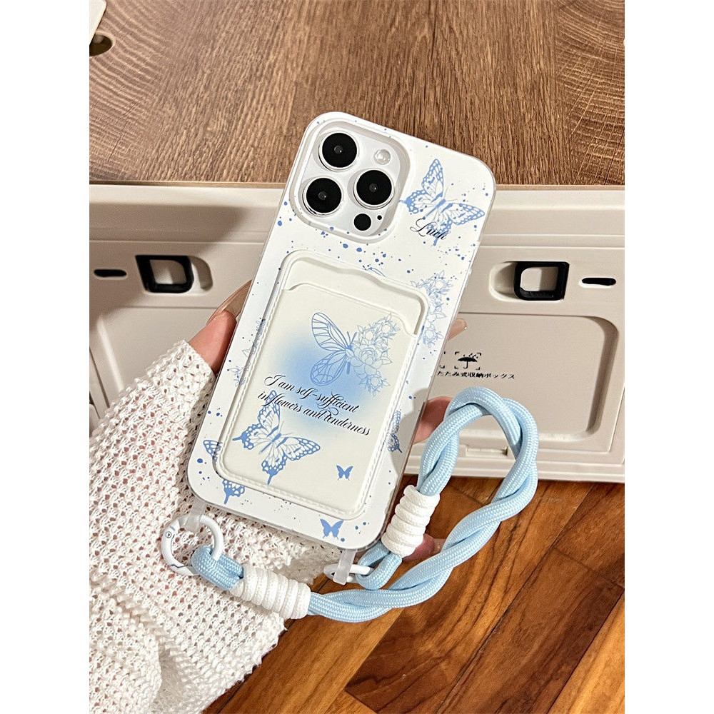 ผีเสื้อผู้ถือบัตรสีขาวกรณีOppo A3 A3x 14 14F A60 Reno 13F 13 5G 11F 4G A16 A74 A95 A58 A38 A18 A57 A