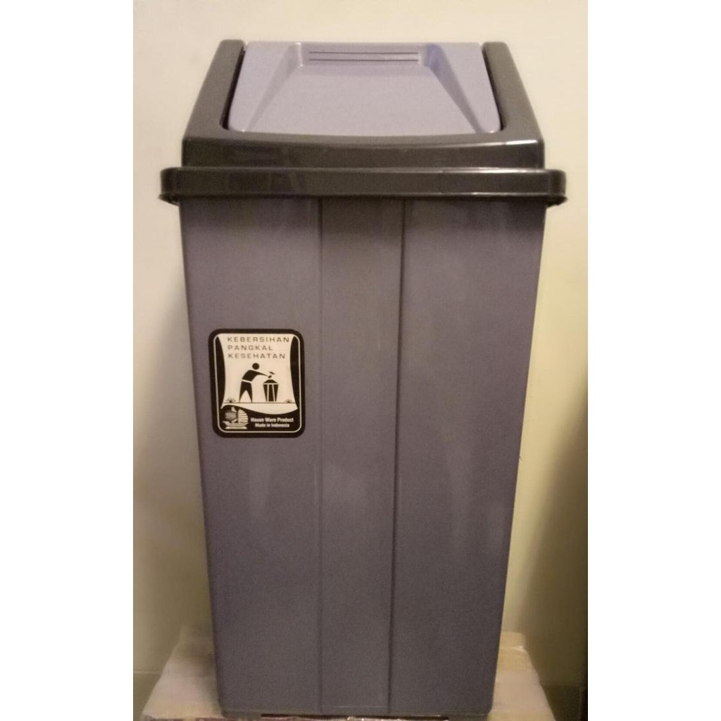 SHINPO BRAND 42 ลิตร CHILDRENS SQUARE ROCKING TRASH CAN/GOJEK BAR