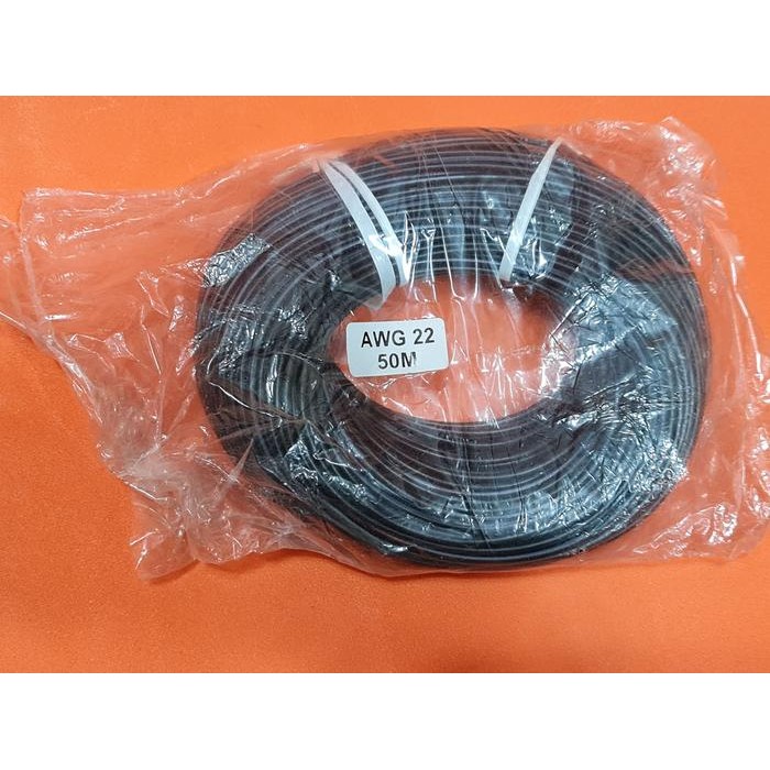 Awg 22 Single Strand สายไฟ 50 Mtr ความยาวต่อม้วน