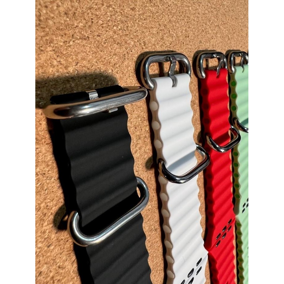 (Allthebest) สาย Apple Watch Ocean Band 38mm Watch 44mm 42mm 45mm 41 49mm Ultra