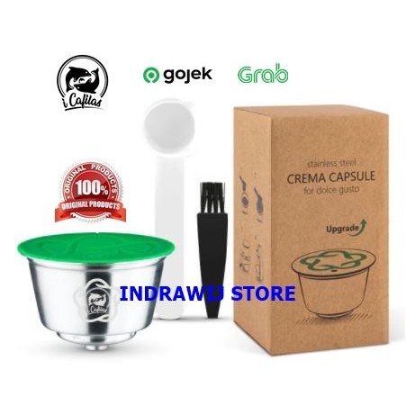 Icafilas Refill Capsule Dolce Gusto Stainless Steel Crema เวอร์ชั่นใหม่