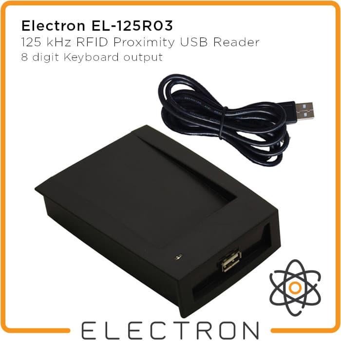 125 Khz Rfid Reader 8 หลัก Usb Proximity Card Tag เดสก์ท็อป El-125R03