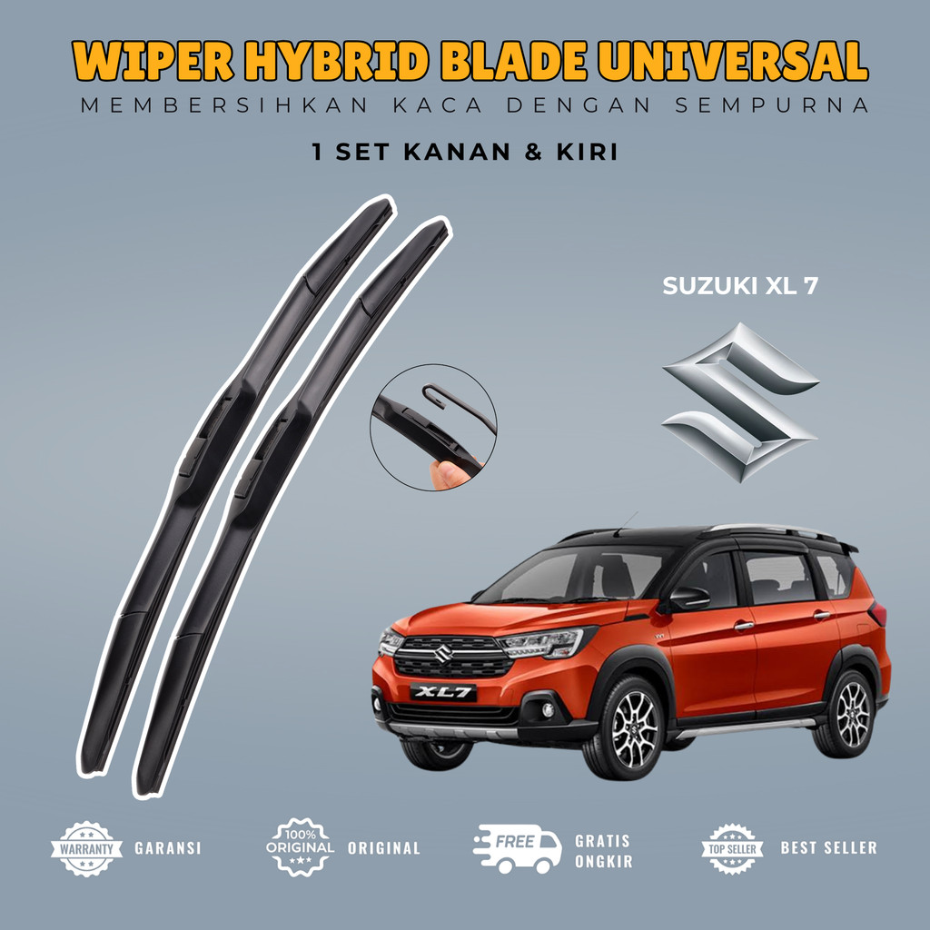 ที่ปัดน้ําฝน Suzuki XL7 Hybrid หนึ่งคู่ซ้ายขวา