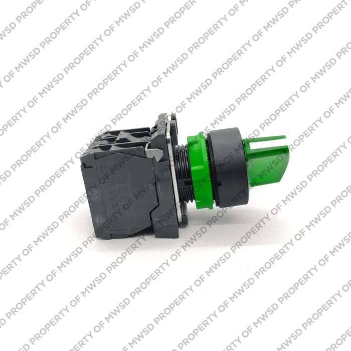 คุณภาพดีที่สุด Schneider Ill Selector Stay Put 2 Po 220Vac 1No 1Nc พลาสติก Xb5Ak123M5