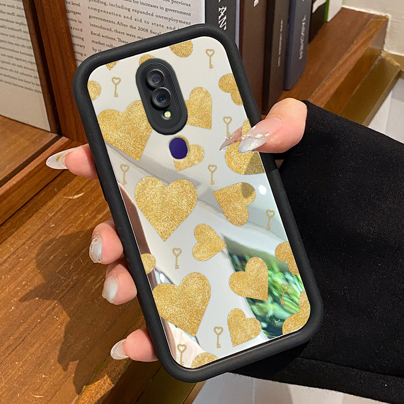 HP Casing OPPO F11 F11 Pro A9 2019 A9x Case Protective Casing Silicone Softcase Black Cartoon Charac