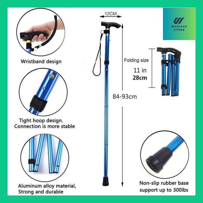 Wari" Melede Climbing Stick Tracking Pole Hiking Camping Equipment Ung Walking Hiking Walking Stick