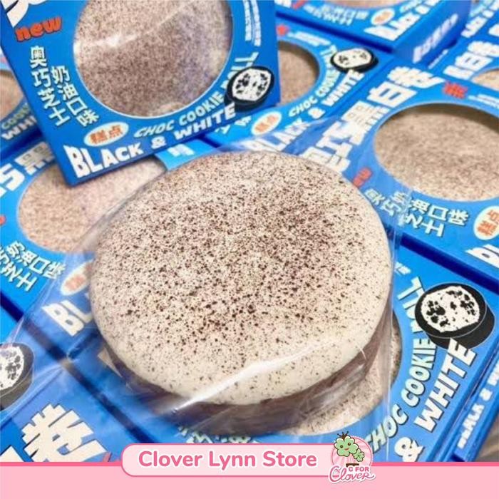 HACHIMI STICKY SQUISHY COOKIE ROLL BLACK AND WHITE ซอฟท์ช้า cfc