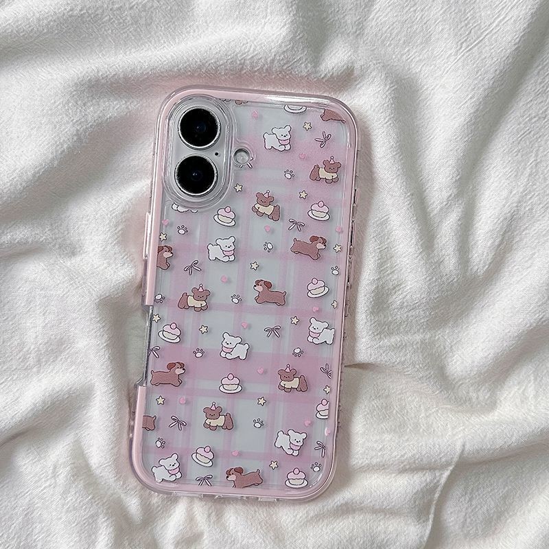 ต่างประเทศน่ารักการ์ตูน Puppy Case Hp Vivo Y29 Y19S V50 V40 Lite Y19S Pro Y20S V27E Y75 Y12 V23 5G Y