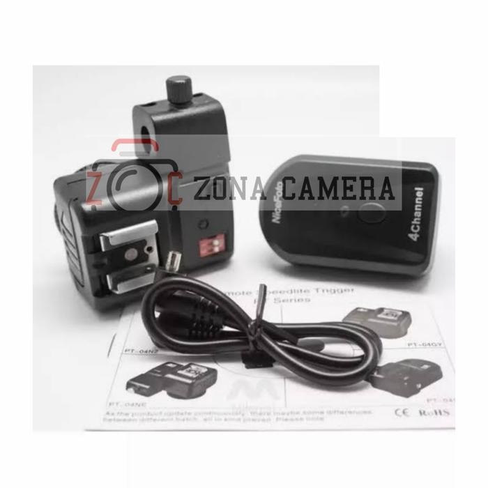 Trigger Pt04Ne Wireless Trigger แฟลช Speedlite เครื่องส่งสัญญาณสากล Reicever Pt 04Ne Pt04 Ne