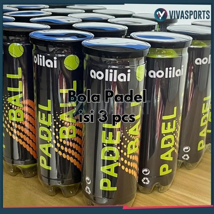 AOLIAI Padel Ball บรรจุ 3 ลูก Padelballs Padel Balls