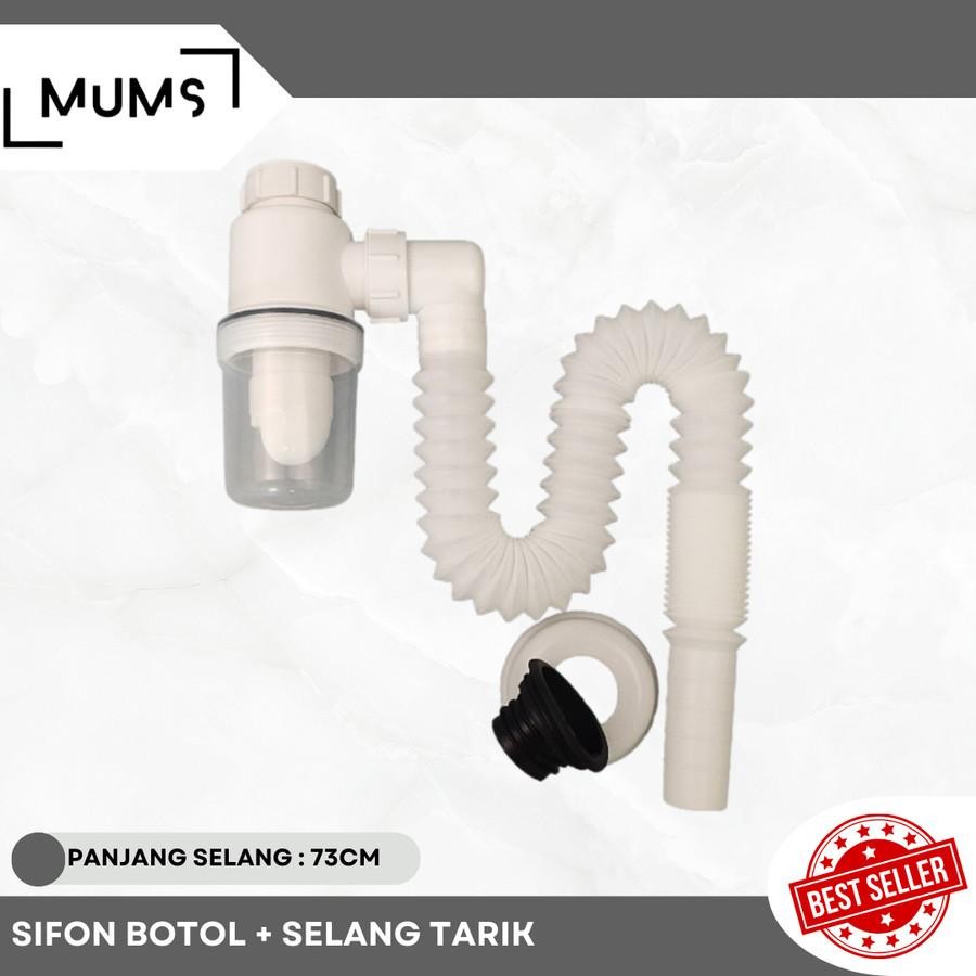 WHOLESALE Siphon ขวด Pvc อ่างล้างจานท่อระบายน้ําอ่างล้างจานดึงท่อระบายน้ํา 1 1/4 "/ขวด Siphon Trap ย