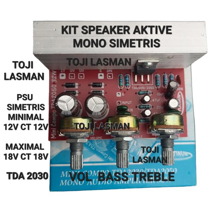 Bose Acoustics - Pcb Active Speaker Tda 2030 Tda2030 Mono Platinum