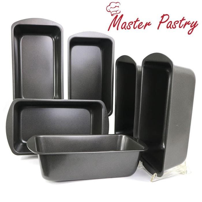 Master Pastry Loaf Pan ขนาดใหญ่ 9"X5" - พิมพ์เค้กเทฟล่อนแบบไม่ติดจัดส่งฟรี