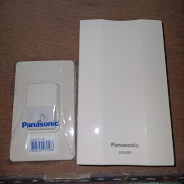 Panasonic egg331 และ ebg888 แพ็คเกจสวิตช์กระดิ่งและกระดิ่งไฟฟ้า