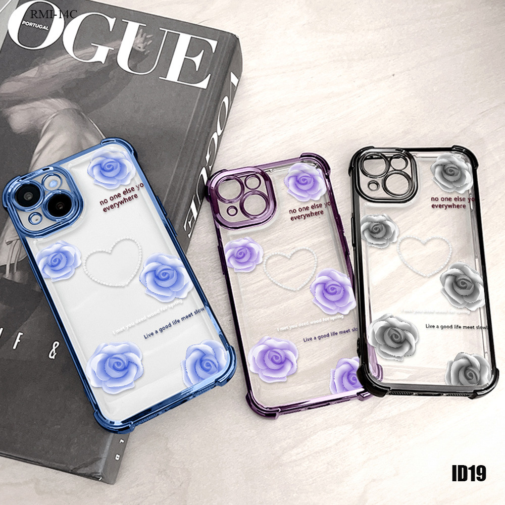 HPเคสโทรศัพท์สําหรับXiaomi Redmi 14C 13C 13 12C 12 10C 10 9C 10A 9A 9T 9 A2 A1 A3 4Gเคสโทรศัพท์Softc