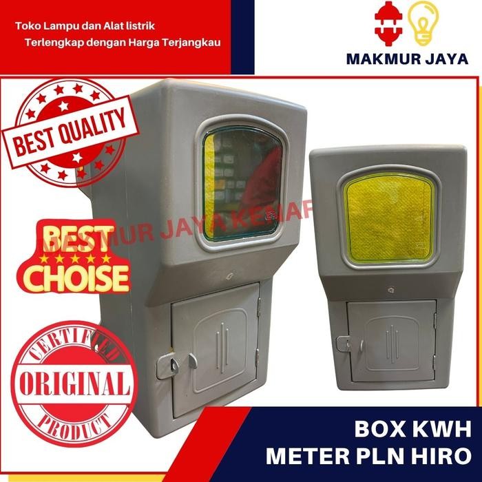 POSTPAID KWH BOX / HIRO ELECTRICITY METER COVER KWH TOKEN BOX