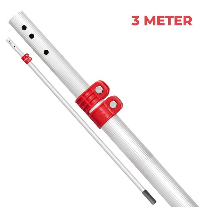 ALLEFIX สาขา Trimmer POLE ผลไม้ Picker Connecting Stick 3 เมตร (3M POLE เท่านั้น) - 6666
