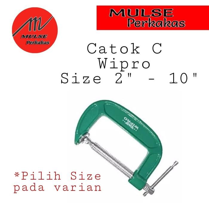 WIPRO C-MODE CLAMP SIZE 2"-10"