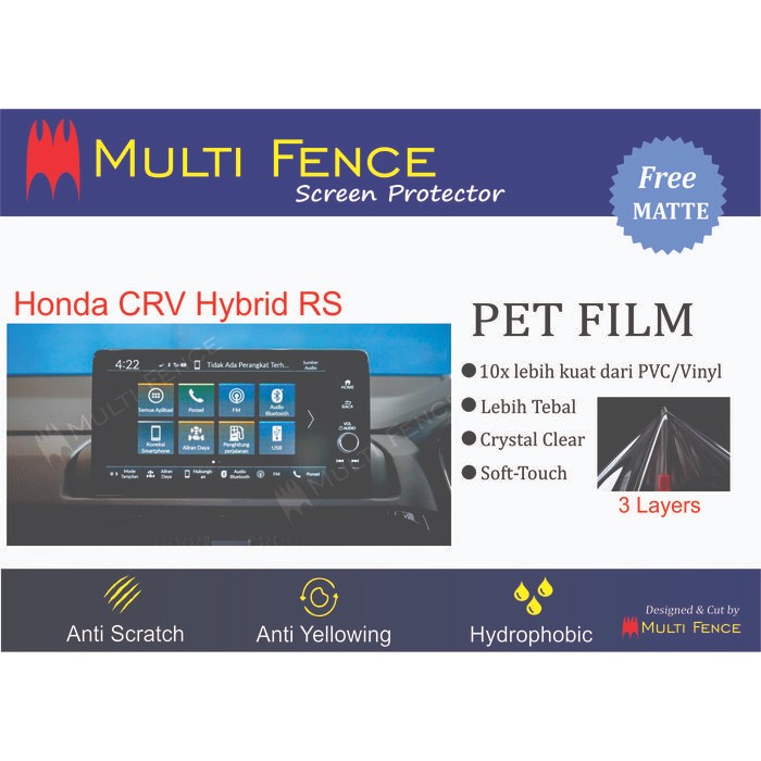 SCREEN GUARD HEAD UNIT CRV HYBRID RS