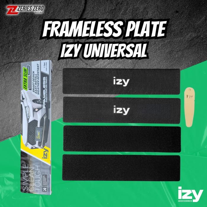 ขายึดป้ายทะเบียนรถยนต์ Izy (Clean Look) - รถ Zerieszeroshop ใหม่ล่าสุด