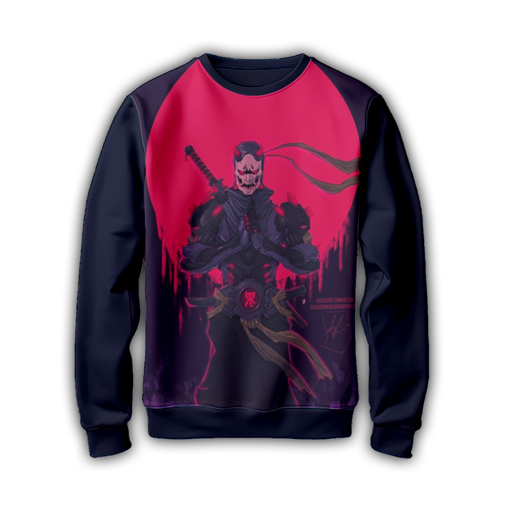 Ninja Kamui เสื้อแจ็คเก็ตเสื้อกันหนาวเด็กการ์ตูนแอนิเมชั่นฟิล์ม Super Hero S2 Crewneck สกรีนลายที่ผส