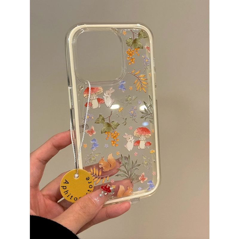 HP อาวุโสเห็ดกระต่ายนุ่มสําหรับ Samsung A17 5G A06 A16 5G A55 5G A35 A15 A05S A36 A26 Galaxy A07 A17