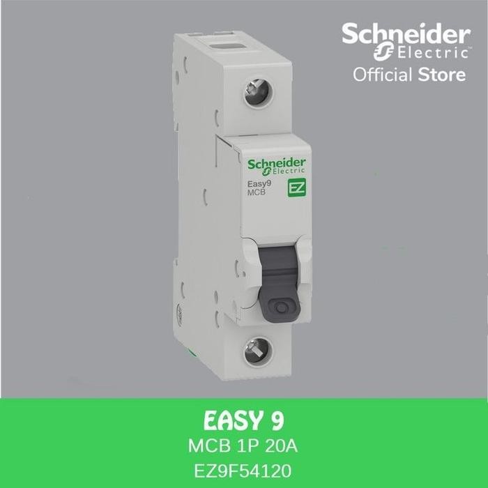 Schneider Electric MCB Easy9 1P 20A EZ9F54120
