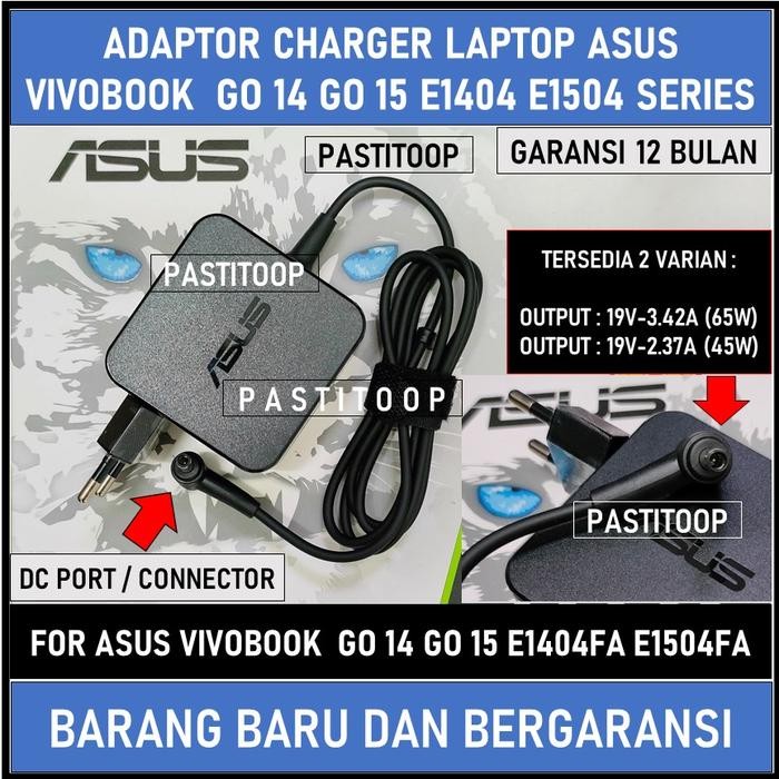 อะแดปเตอร์ชาร์จ asus vivobook Go 14 Go 15 e1404fa e1504fa ใหม่