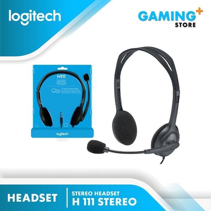 ชุดหูฟังสเตอริโอ Logitech H111 / H 111