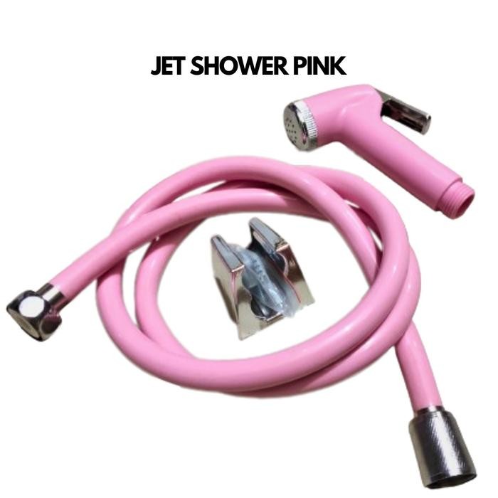 Pink Toilet Jet SHOWER / Wc Bidet HOSE / WASHING SHOWER