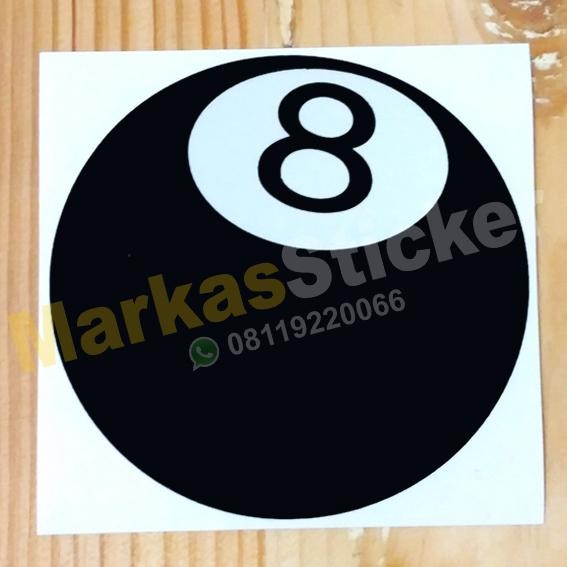 สติ๊กเกอร์ 8 อีIGHT BALL