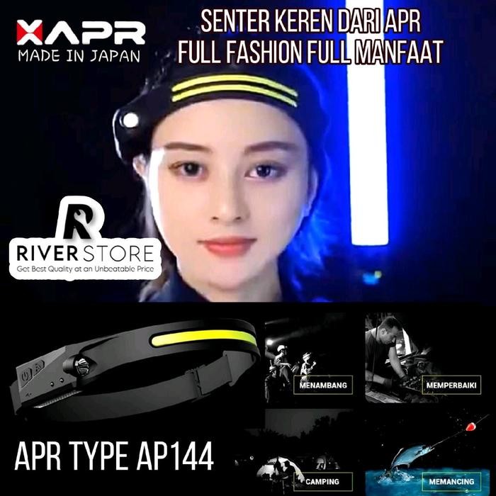 APR KING Tyoe AP144 ไฟหน้ามัลติฟังก์ชั่นแบบยืดหยุ่นสําหรับ Camping Work Workshop โคมไฟ