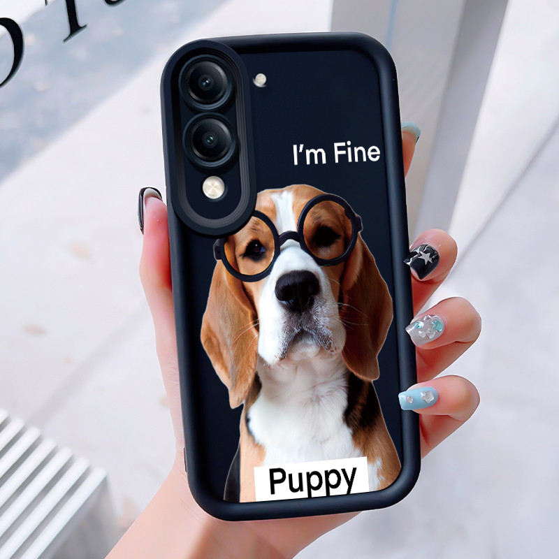 ปลอก HP สําหรับ VIVO Y04 Y29s 5G Y19 5G T4 Lite 5G กรณีปลอก HP Softcase โทรศัพท์มือถือซิลิโคนทนปลอก 