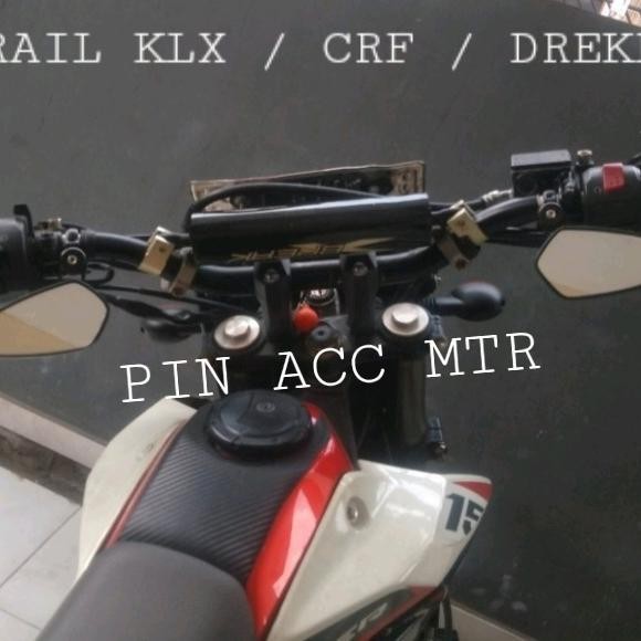 SUPERMOTO KLX CRF WR HANDLEBAR CLIP MIRROR UNDER HANDLEBAR CLIP MIRROR