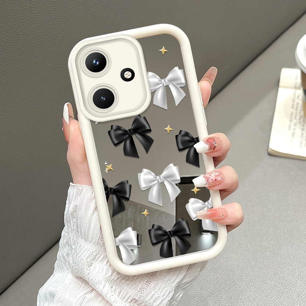 Infinix Hot 30i สําหรับ Mirror Softcase Case HP Phone Kesing Casing 1036 JZ