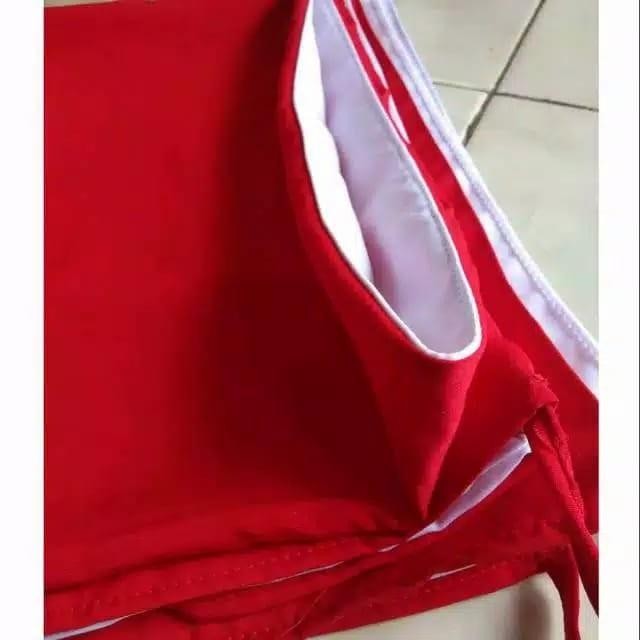 KATUN MERAH ผ้าฝ้ายหนาธงสีแดงและสีขาว 80 X 120 D3V!!