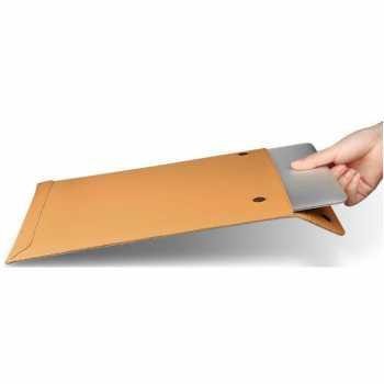 SOFT COVER SLEEVE LEATHER CASE LAPTOP / TABLET / IPAD / MACBOOK 13INCH