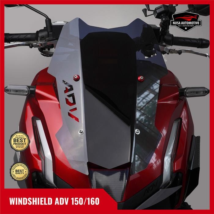 Elizha.store WINDSHIELD HONDA ADV 150-160 VISOR ADV 150-160 SPIDER MODEL